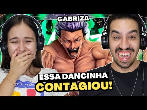 QUE CARA MALUCO!! Reagimos a Hakari Kinji (Phonk Mode) Jujutsu Kaisen - Feiticeiro Imortal | Gabriza