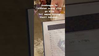 Kondangan Ke Orang Cina,Bawa Amplop Kosong