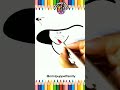 How to draw easy pen drawing girl  girldrawing pencildrawing shorts