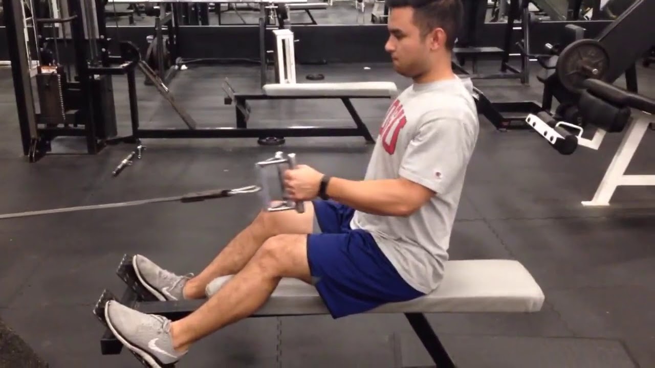 2/1 Eccentric Cable Rows - YouTube