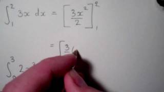 Definite Integrals Practice 1