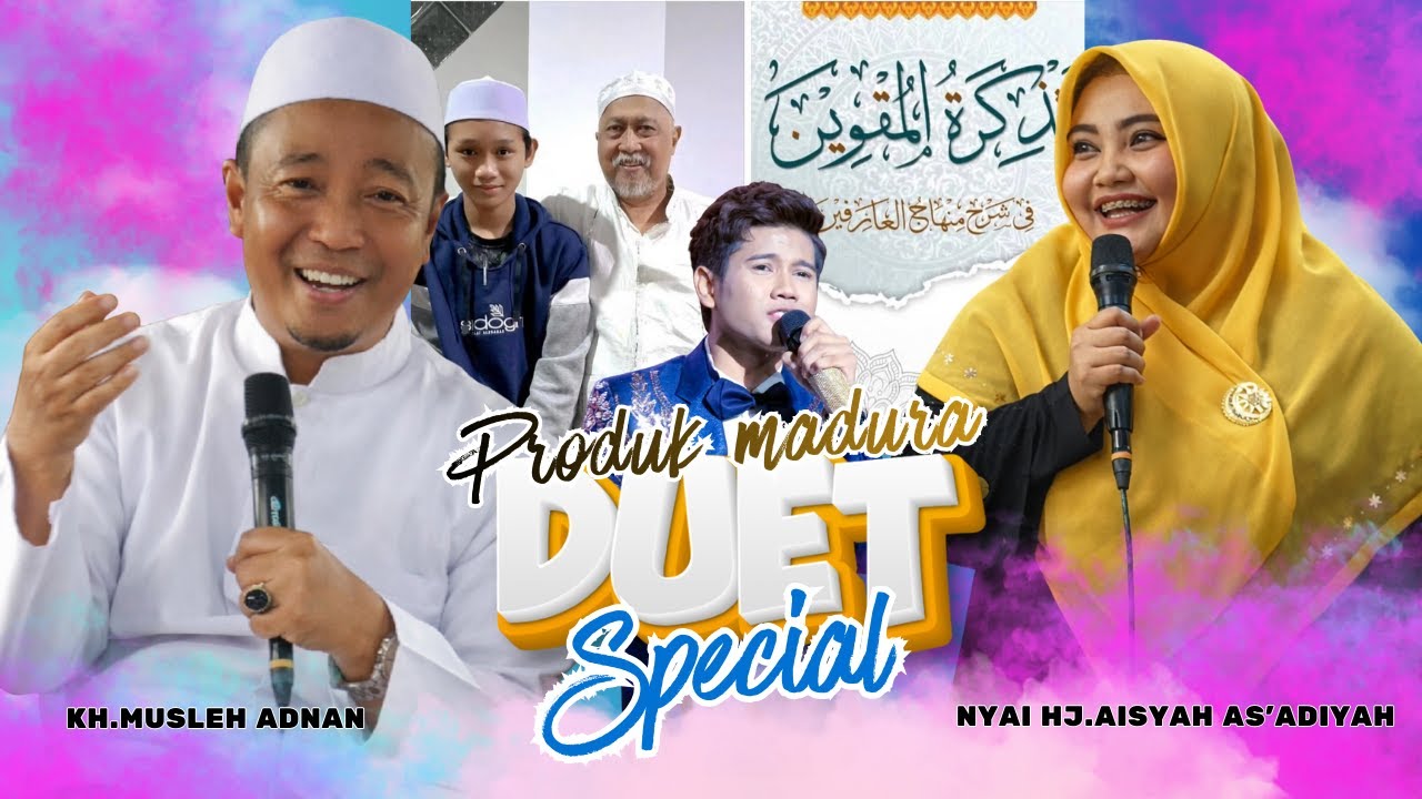 Duet special KH.MUSLEH ADNAN & NYAI HJ.AISYAH AS'ADIYAH || LIVE Manding Sumenep