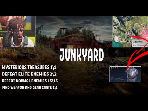 ONCE HUMAN | JUNKYARD | ПРОХОЖДЕНИЕ | SCOUT SET + КВЕСТ КЛОУНА