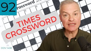 Inside the Mind of a Crossword Solver: Solving the Times Cryptic Puzzle