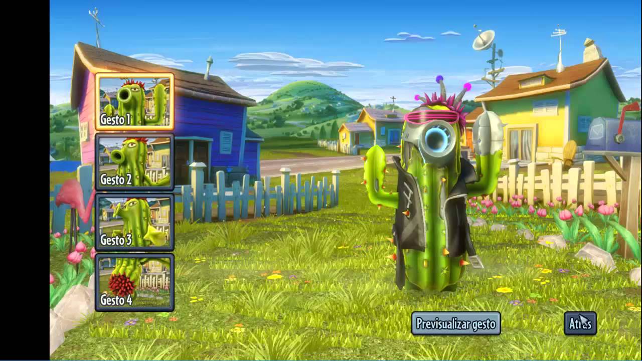 plantas contra zombis garden warfare animacion nueva planta cactus del ...