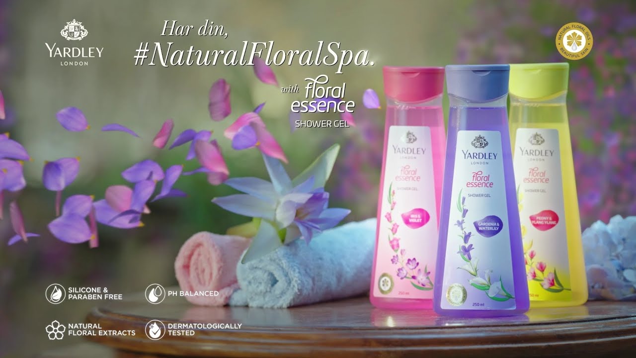 Yardley London Floral Essence Shower Gel - TVC Hindi 