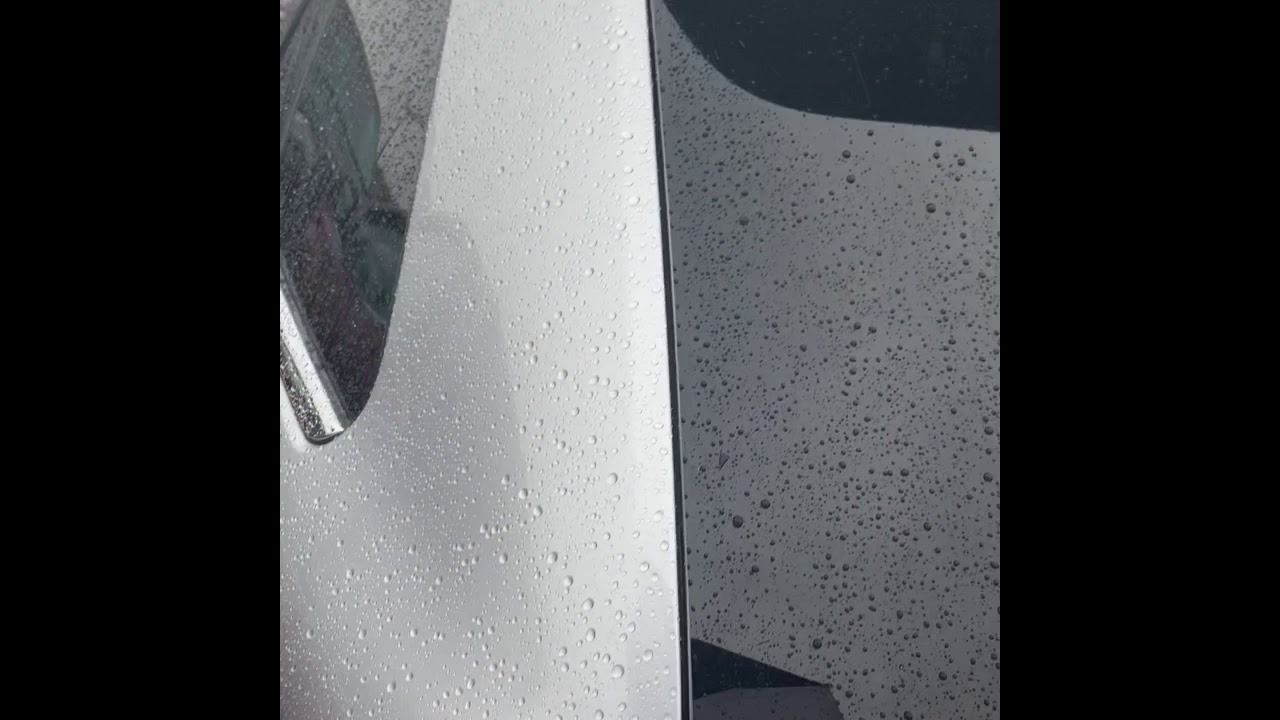 NO Wipers Needed👉🏼 Hydrophobic windows 🙀 YouTube
