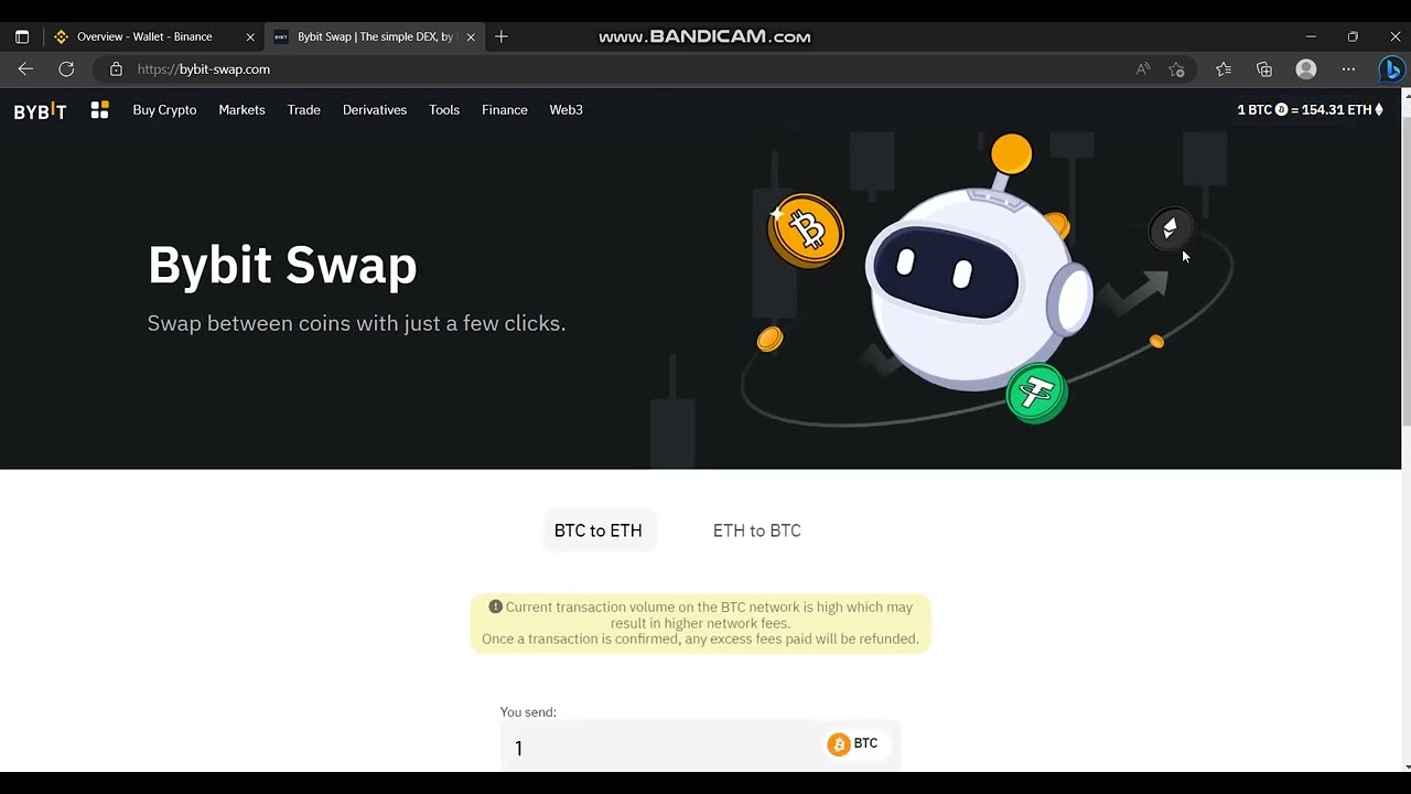 Glitch with the official Bybit DEX