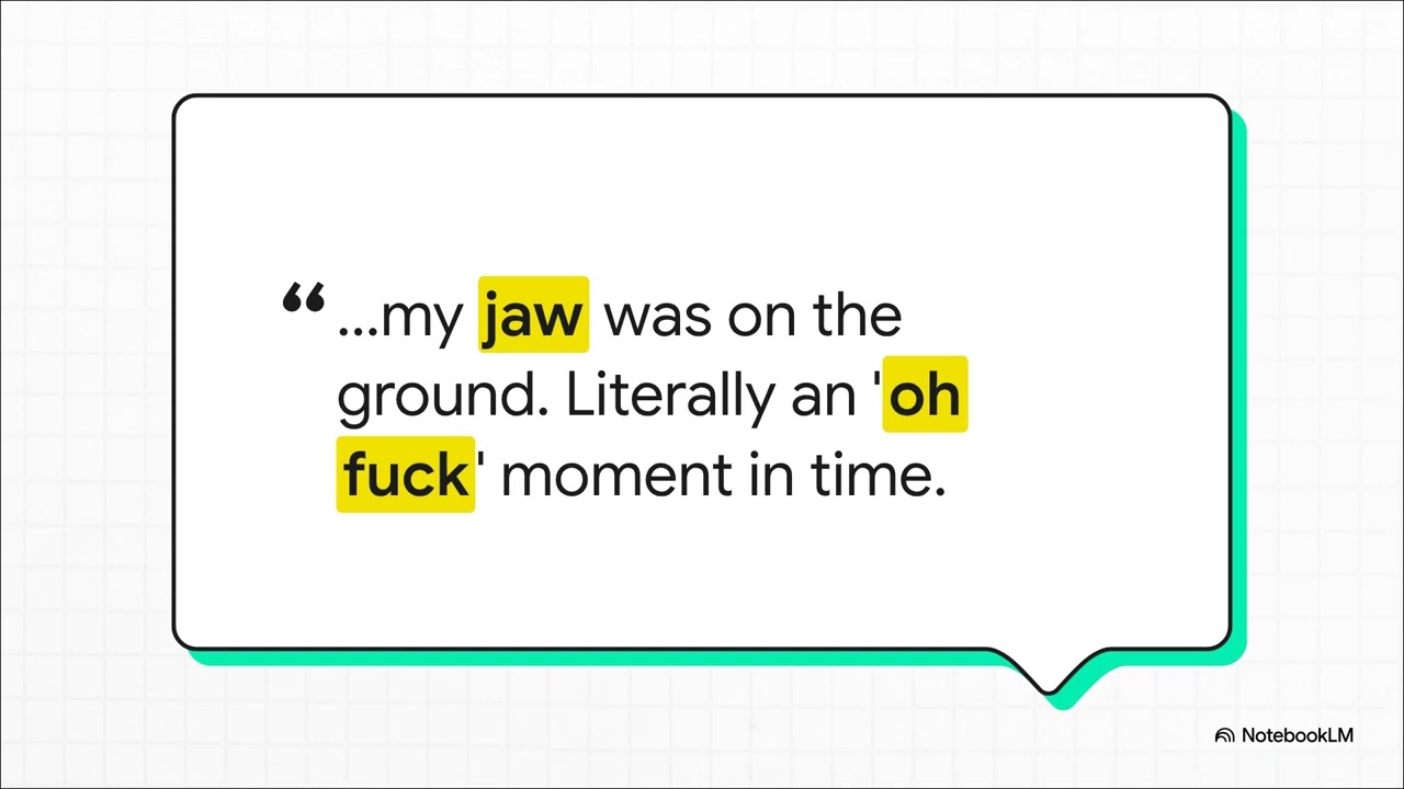 An "oh fuck" moment in time