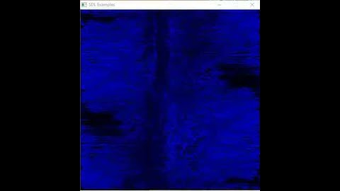 SDL Fractal in C - 8 Logical Threads
