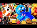 Midnight Munchies |  BLUE&#39;s Overeating Adventures  |  Hoo Doo Rainbow Animation