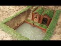 Most Amazing Underground Swimming Pool and Dig To Build Underground House