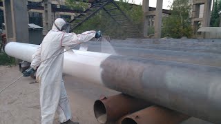 Антикоррозийная защита металлоконструкций,  безвоздушная покраска, малярные работы по бетону кирпичу