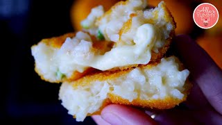 FRIED RICE CHEESE BALLS | OMG SO GOOD!