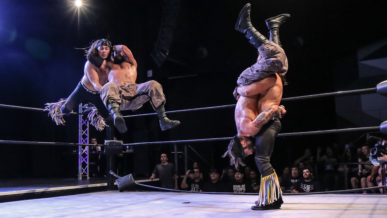 Briscoe Brothers vs Young Bucks WSW Tag Team Championship ALLSTAR
