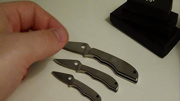 Knife Review - Spyderco Bug Knives - JW Knives