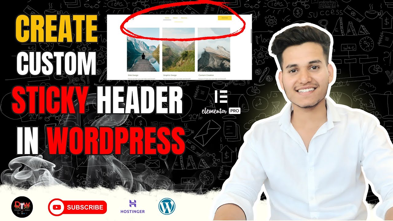 How to Create a Custom Sticky Header with Elementor | Elementor ...