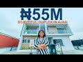 Inside a ₦55 MILLION ($152 Thousand) 4 Bedroom Semi-Detached Duplex in Ajah