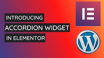 How to Add and Style Accordion in Elementor | Elementor Tutorial 2021