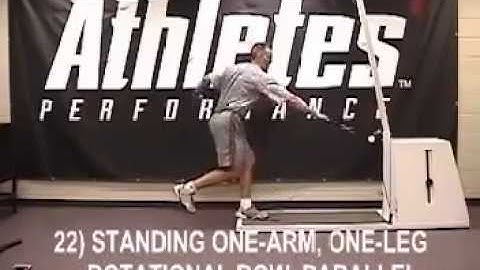 #22 Standing One-Arm, One-Leg Rotational Row / VersaPulley