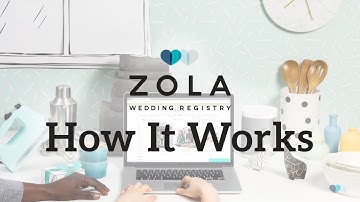 Zola | The All-In-One Wedding Registry | How It Works