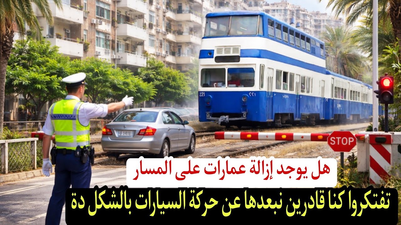 ترام الرمل بعد هدم المحطات | هل يوجد ازالات لتنفيذ المشروع | سر سرعة تنفيذ الهدم وإزالة القضبان 💔