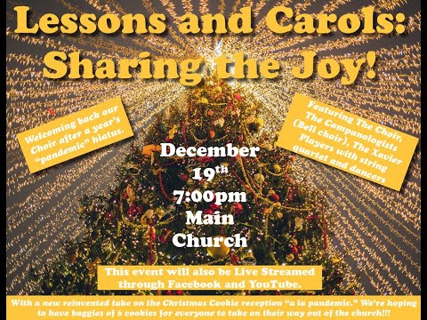 Sharing the Joy! A Feast of Contemporary Lessons and Carols