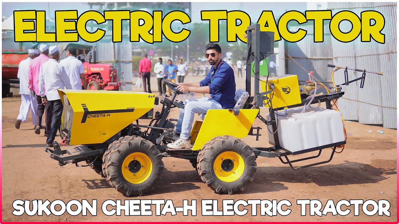 Next Generation ELECTRIC TRACTOR | Sukoon Cheeta-h