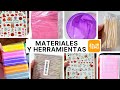 😍HERRAMIENTAS y MATERIALES de uñas para MANICURA y PEDICURA 💅- 🛍Colaboración con Temu.