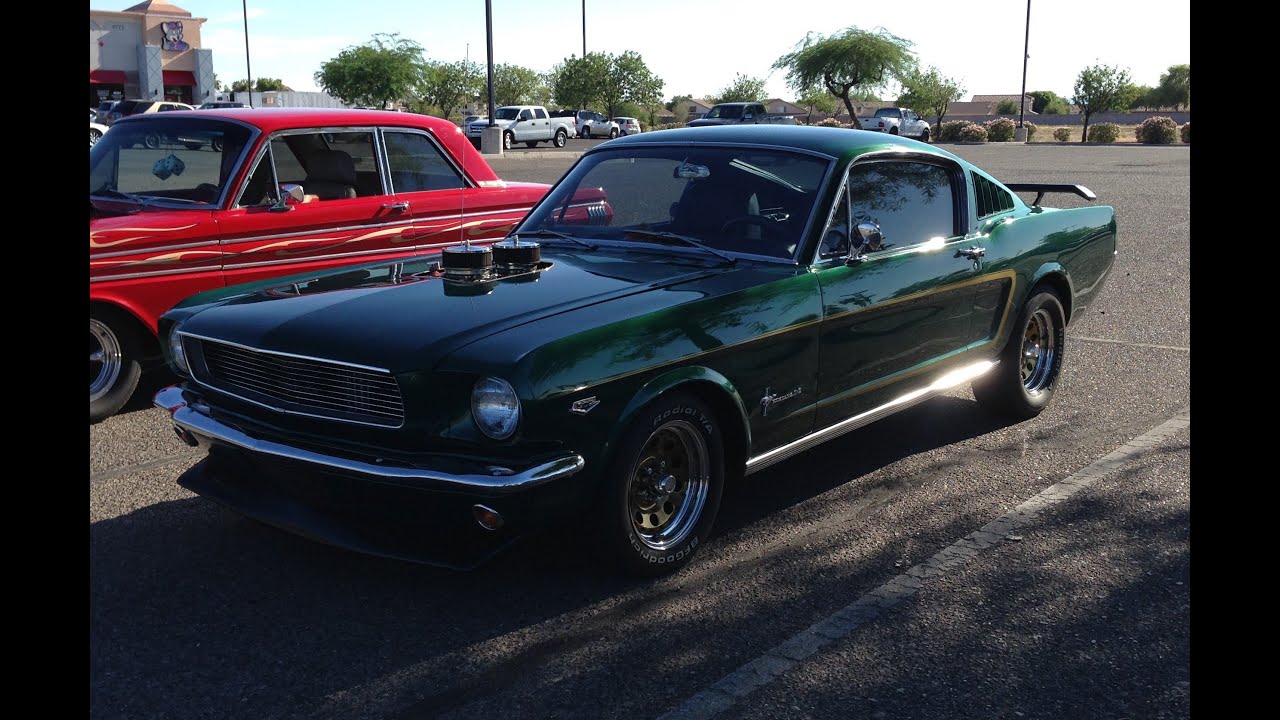 Classic 1960's Ford Mustang Fastback - YouTube