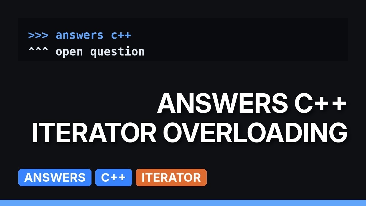 An iterator which behaves like an array with uniform values - YouTube