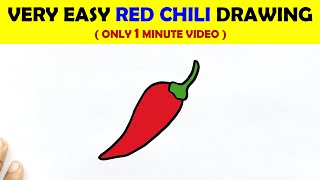 Download Lagu HOW TO DRAW RED CHILI EASY STEP BY STEP MP3