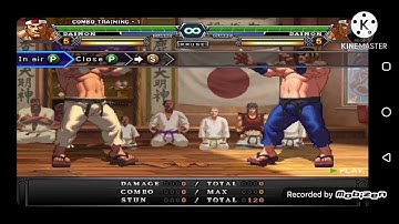 king of fighters 2012 daimon all combo