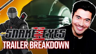 SNAKE EYES: Henry Golding Trailer Breakdown G.I. Joe Movie 2021