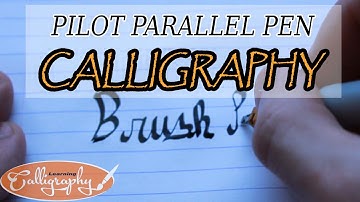 PILOT PARALLEL PEN TUTORIAL, tips and tricks