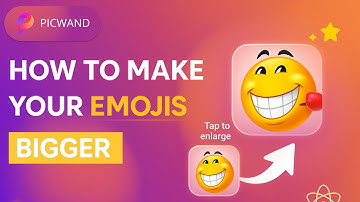 How to Make Emojis Bigger in One Click | Picwand AI Emoji Tutorial