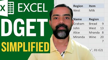 Excel DGET Function Explained with Examples | Single & Multiple Criteria vs VLOOKUP