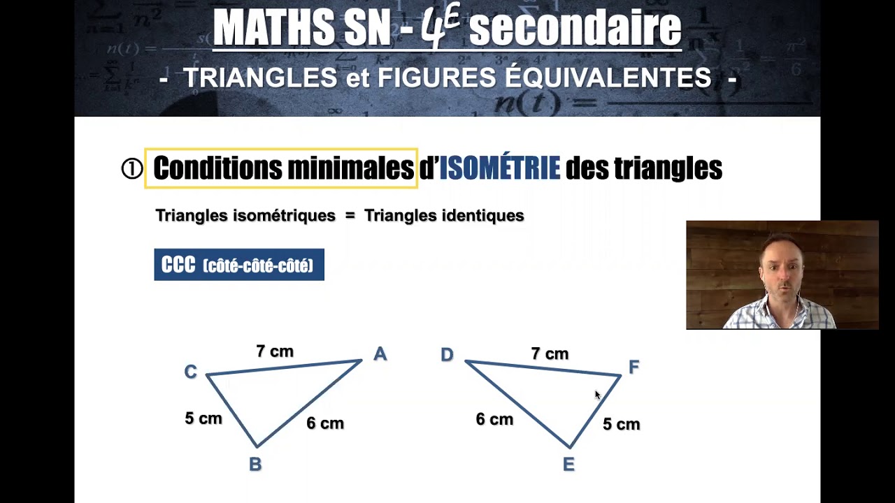 Triangles et Figures Équivalentes - Partie 1