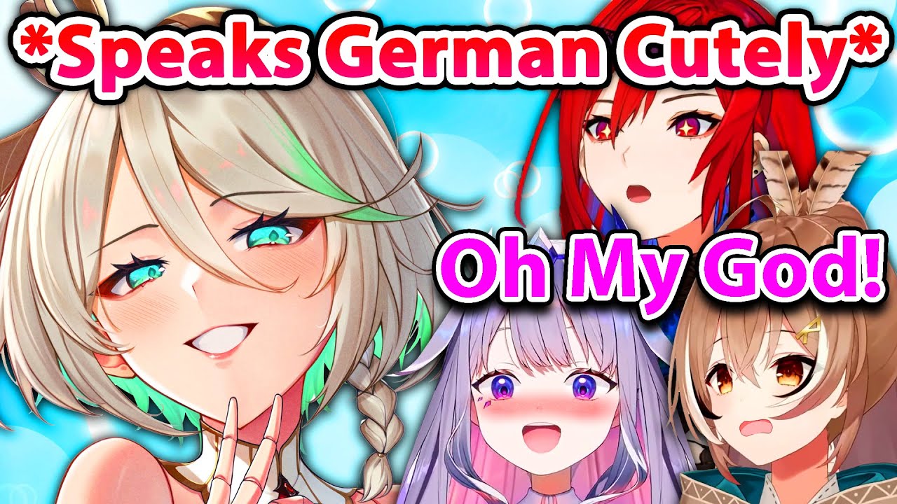 𝗖𝗲𝗰𝗶𝗹𝗶𝗮'𝘀 𝗖𝘂𝘁𝗲 𝗚𝗲𝗿𝗺𝗮𝗻 𝗶𝘀 𝗧𝗼𝗼 𝗠𝘂𝗰𝗵 𝗙𝗼𝗿 𝗘𝘃𝗲𝗿𝘆𝗼𝗻𝗲 【Hololive】