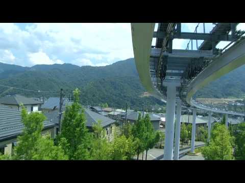 【前面展望】みどり口（瀬野駅）～みどり中街～みどり中央【スカイレールみどり坂線】