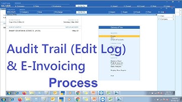 New Feature in TallyPrime 2.1 | Audit Trail - Edit Log  | Digital Signature Certificate (DSC)