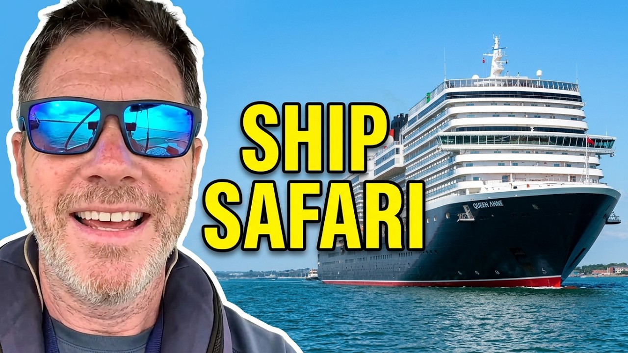 A Cruise Ship Safari - Queen Anna, Arvia and Liberty of the Seas | Gary Goes Boating