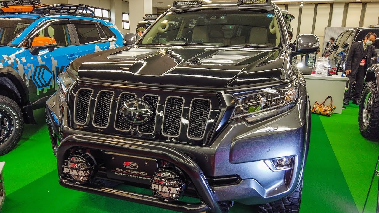 4k Elford Toyota Landcruiser Prado 150 Modified エルフォード ランドクルーザープラド カスタム Osaka Auto Messe Youtube