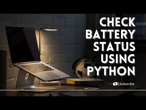 Day 194 : Check Battery status using Python