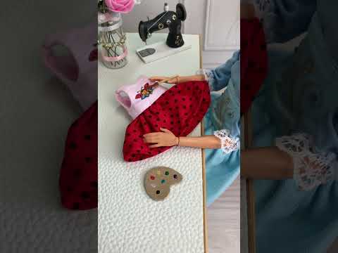 Видео: Милі сукні ручної роботи для ляльок Еві