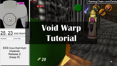 Void Warp Tutorial - Easy Step by Step Guide Zelda Any% Child by RC