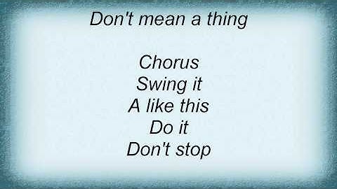 Bus Stop - Swing It Lyrics