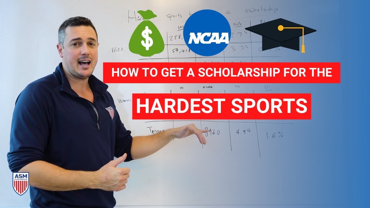 Hardest Sport To Get A Scholarship For In College