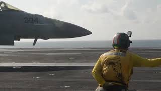 USS Theodore Roosevelt (CVN 71) Flight Operations in South China Sea