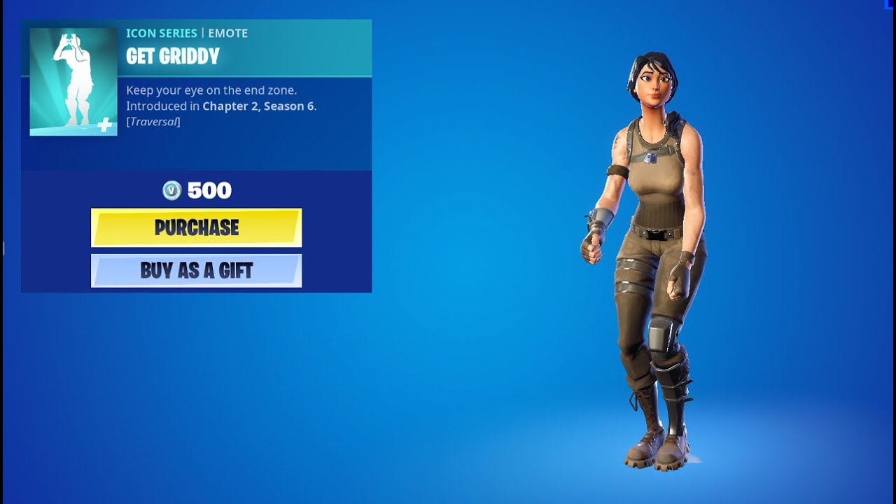 *NEW* Get Griddy Emote! - Fortnite Item Shop - April 28, 2021 - YouTube